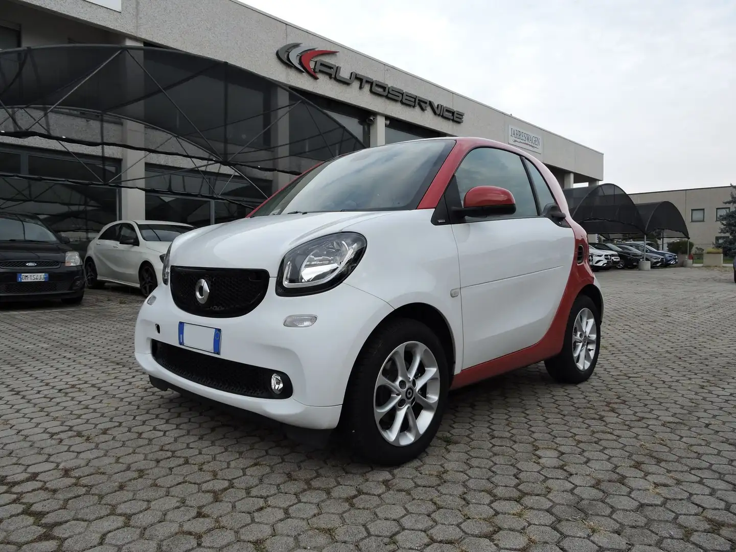 smart forTwo fortwo 70 1.0 twinamic Passion Blanc - 1