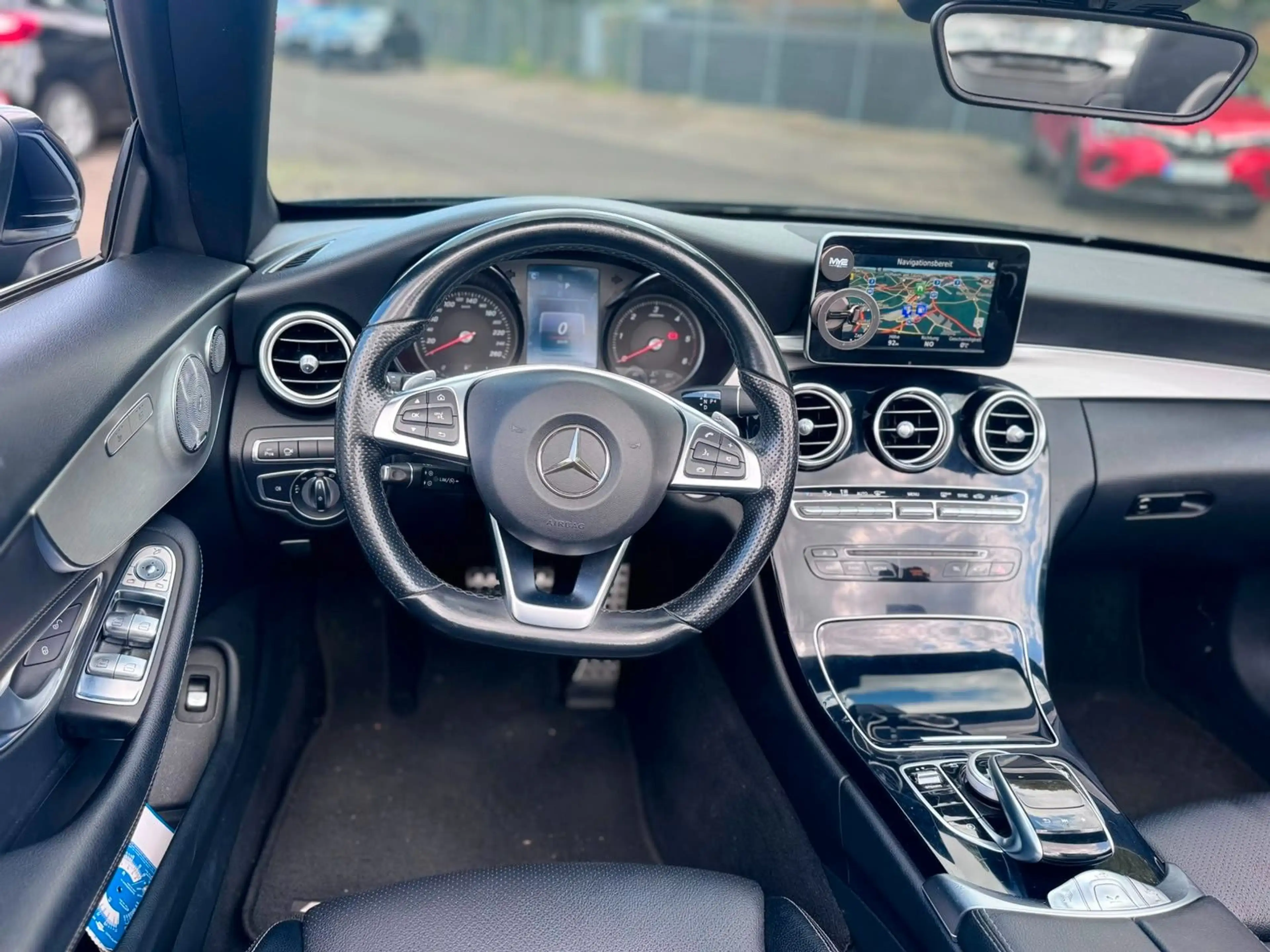 Mercedes-Benz C 220 Cabrio 360°K. Burmester Led Facelift AMG — photo 14