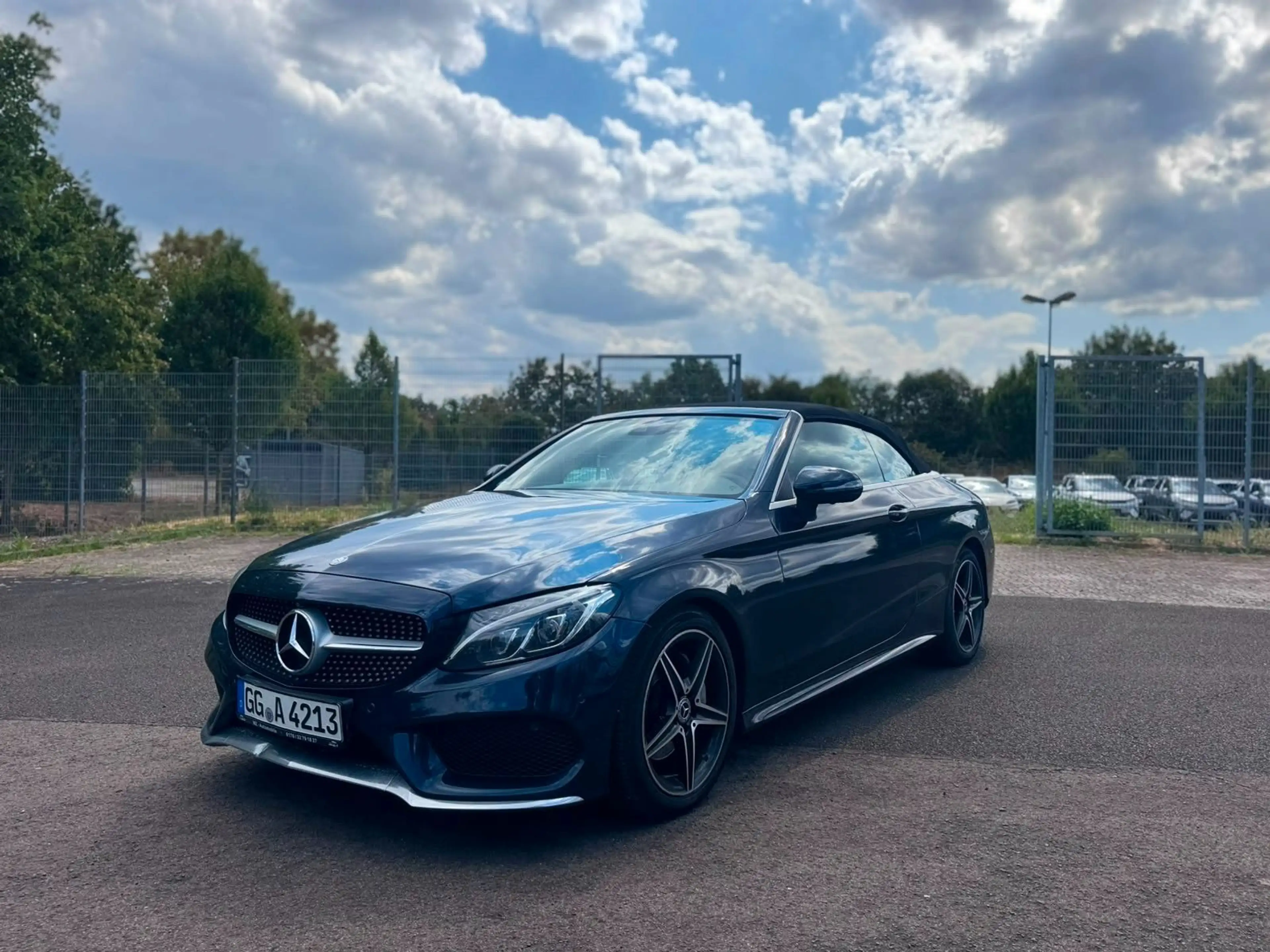 Mercedes-Benz C 220 Cabrio 360°K. Burmester Led Facelift AMG — photo 13