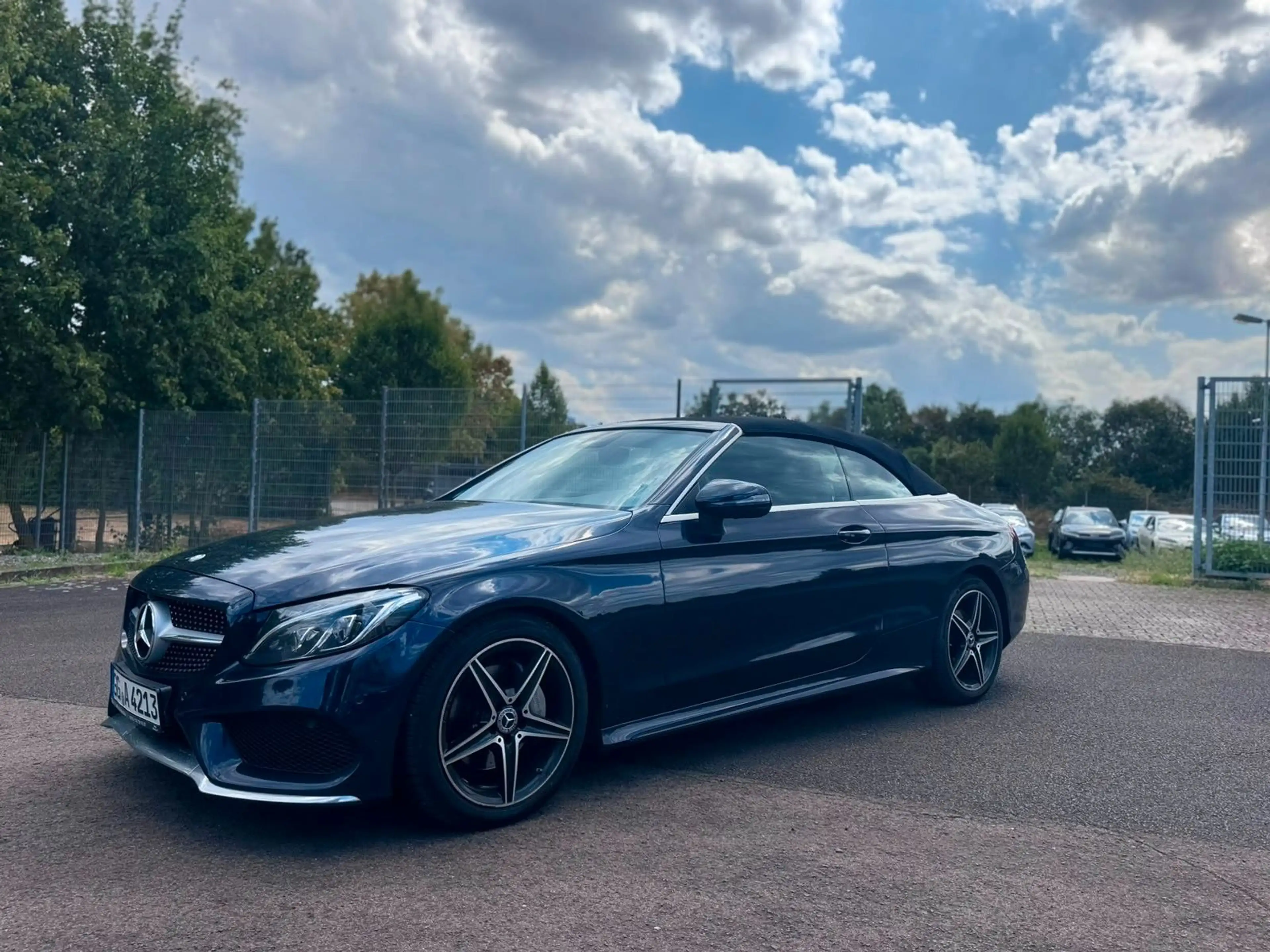 Mercedes-Benz C 220 Cabrio 360°K. Burmester Led Facelift AMG