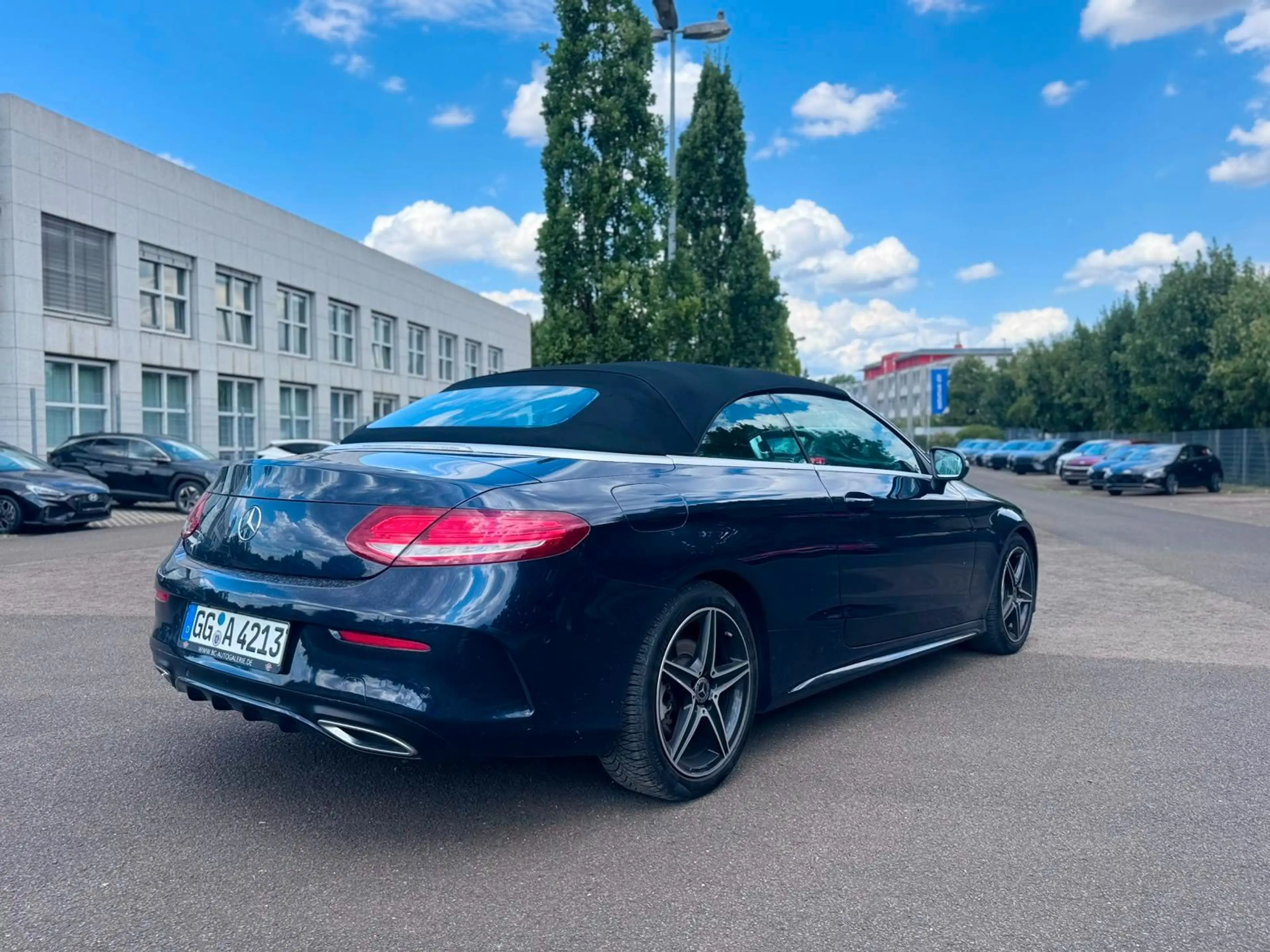 Mercedes-Benz C 220 Cabrio 360°K. Burmester Led Facelift AMG — photo 8