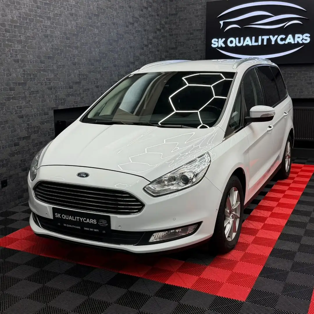Ford Galaxy 2.0 EcoBlue Weiß - 1