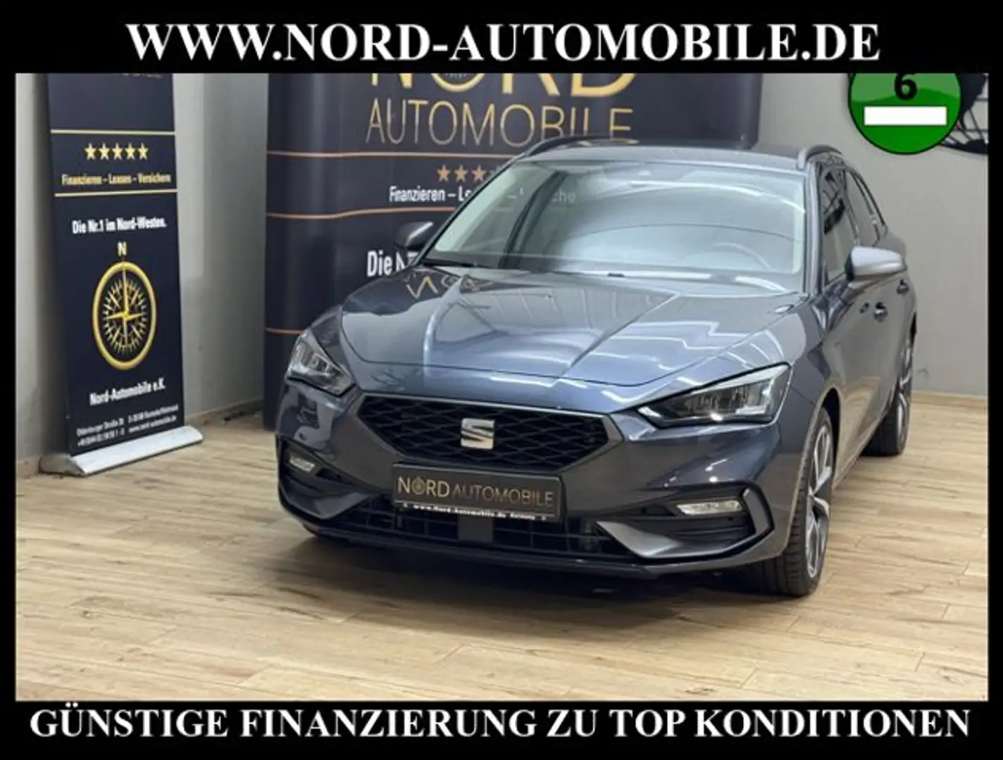 SEAT Leon SP FR-Line 1.4 TSI e-HYBRID DSG Kamera/18/ FR Grau - 1
