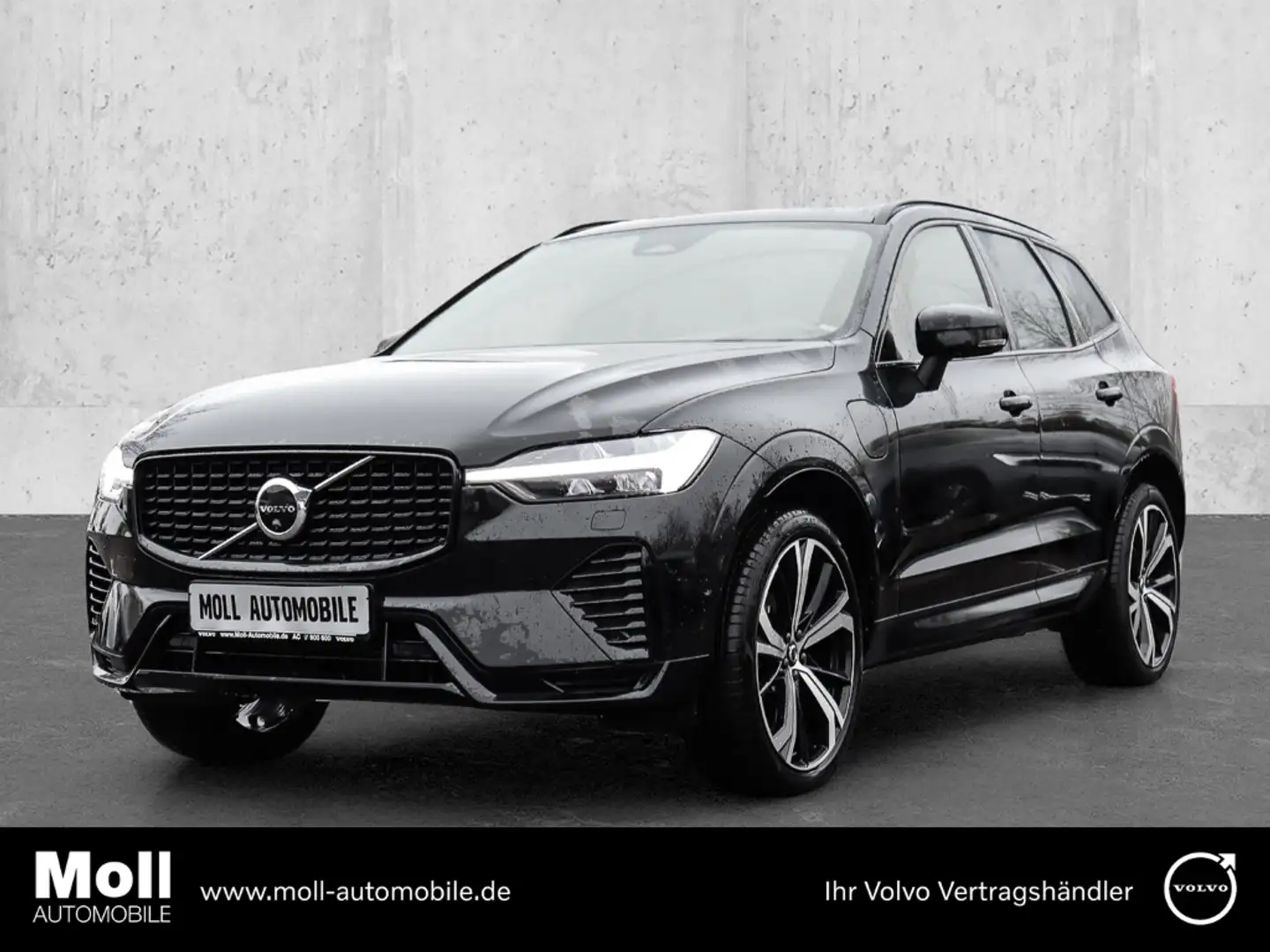 Volvo XC60 R Design Recharge Plug-In Hybrid AWD HUD StandHZG Schwarz - 1