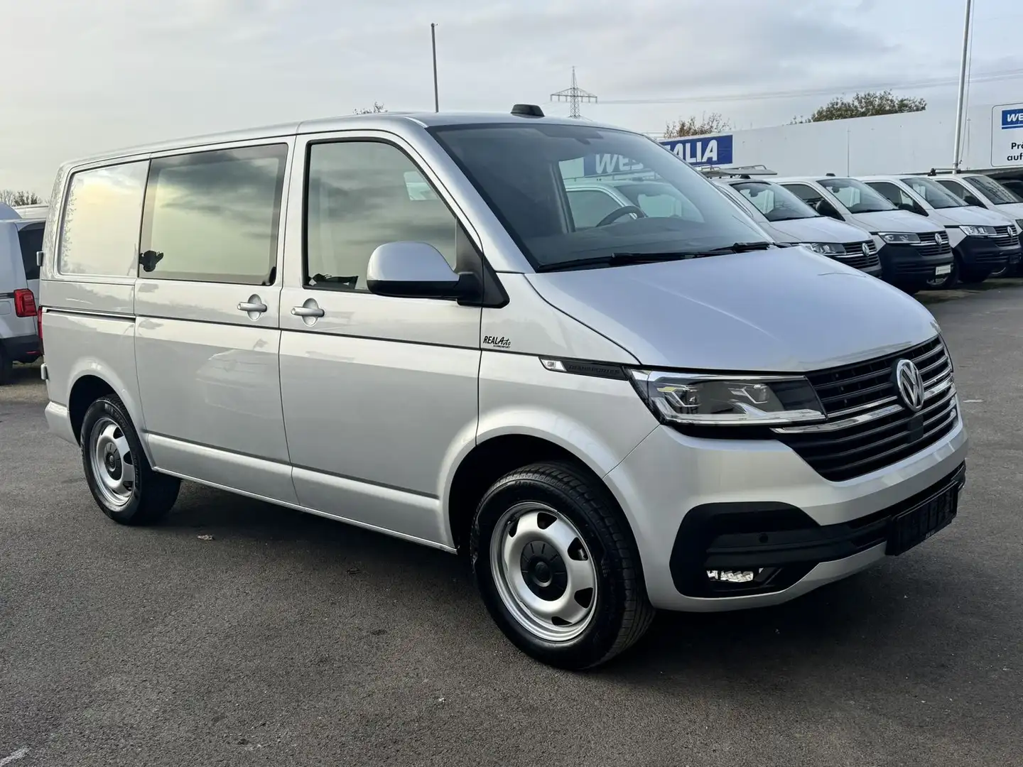 Volkswagen T6 Transporter 6.1 Kasten TDI DSG LED*Temp*Kamer Silber - 2