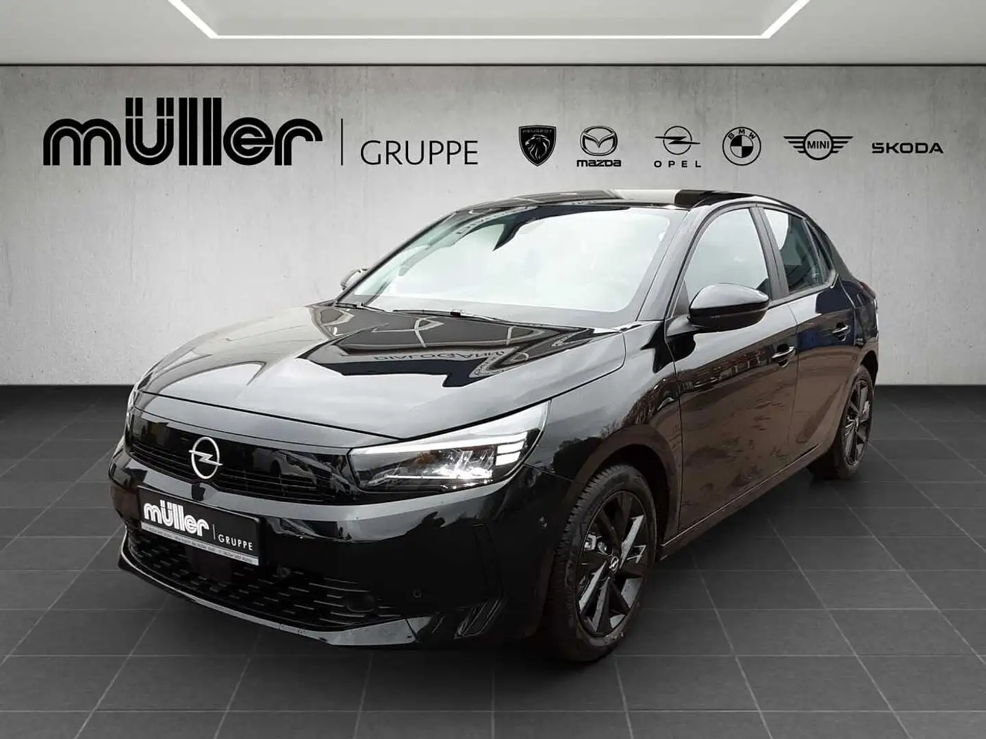 Opel Corsa 5-Türer 1.2 Direct Injection Turbo Schwarz - 1