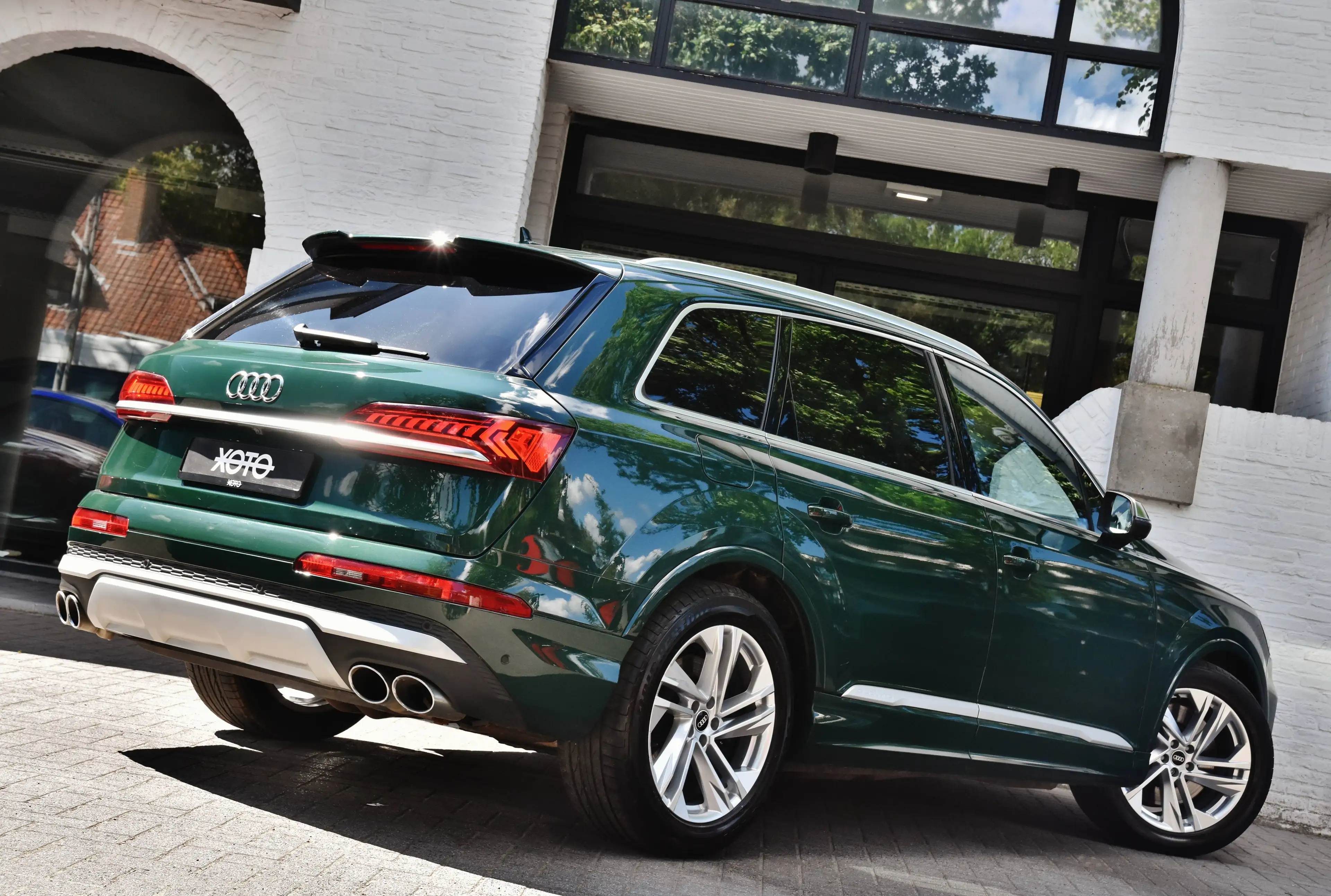 Audi SQ7 4.0 TFSi V8 QUATTRO TIPTRONIC *** GOODWOOD GREEN PEARL *** — photo 8