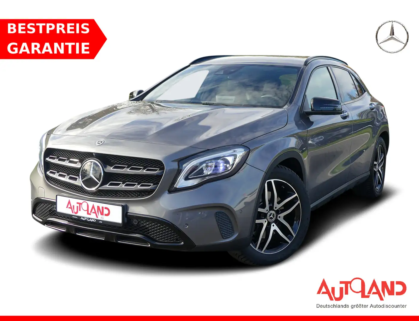 Mercedes-Benz GLA 220 4Matic Urban LED Navi ACC Totwinkel DAB Grau - 1