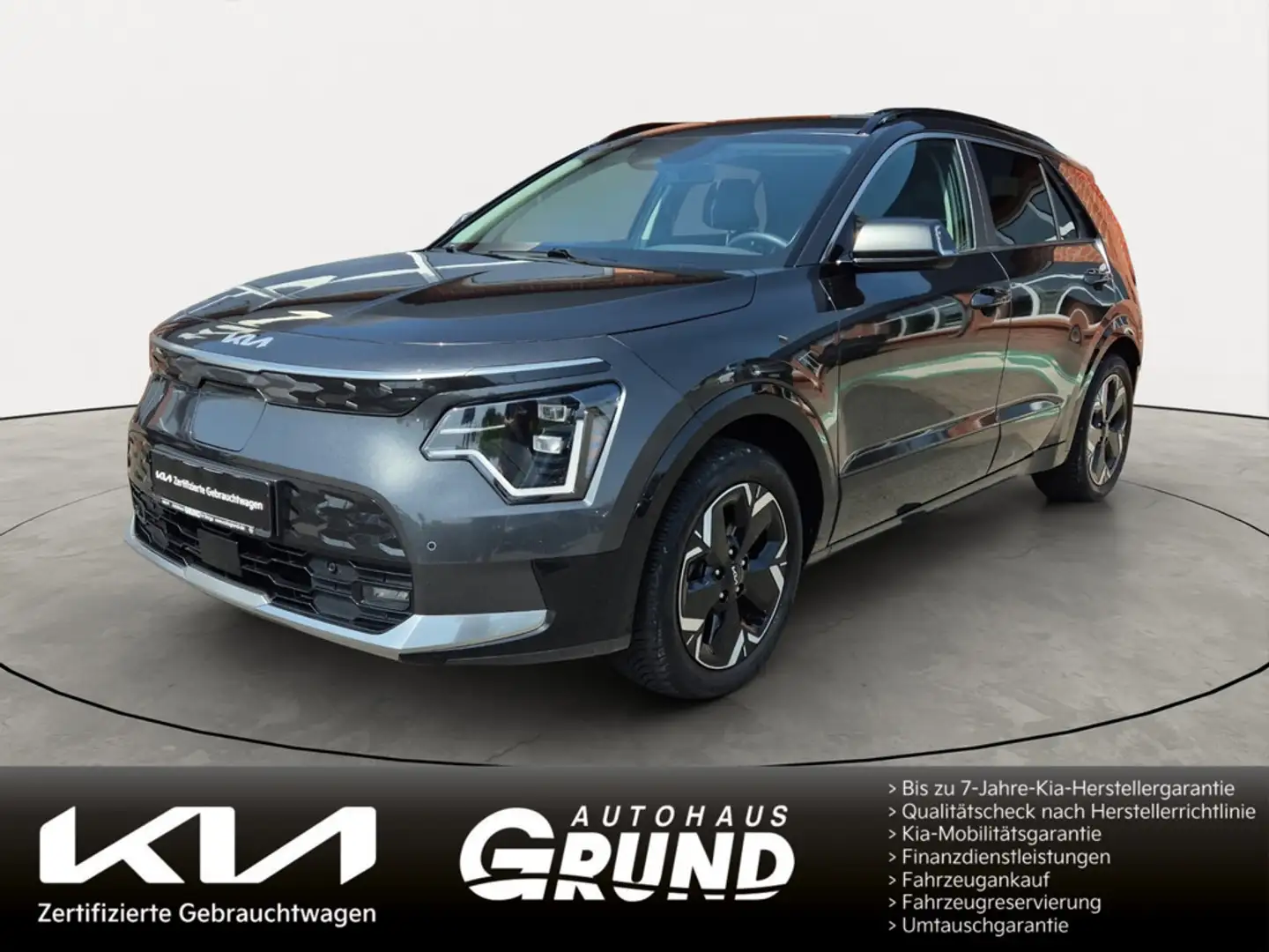 Kia Niro EV VISION WP KOMFORT STYLE LED V2L 460 km RW Grau - 1
