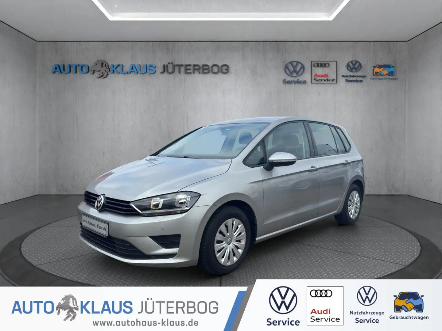 Volkswagen Golf Sportsvan Golf VII Sportsvan 1.2 TSI Climatronic+Sitzh. Silber - 1