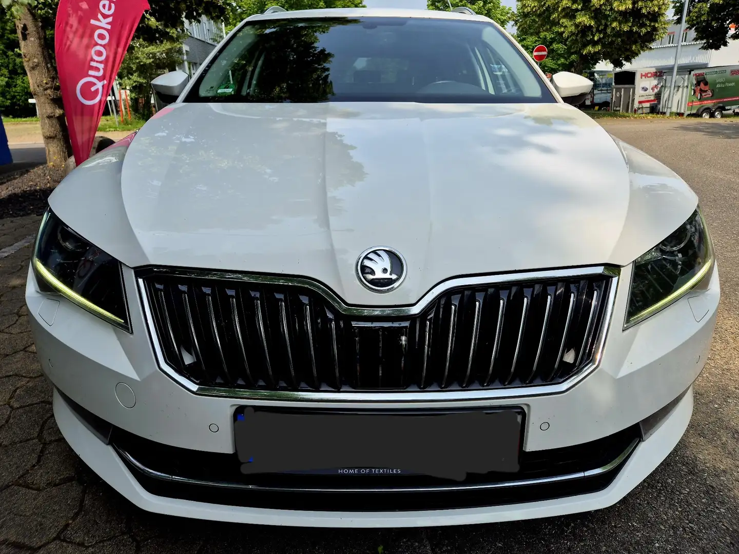 Skoda Superb Ambition 1HAND NETTO 12400 EURO Blanc - 2