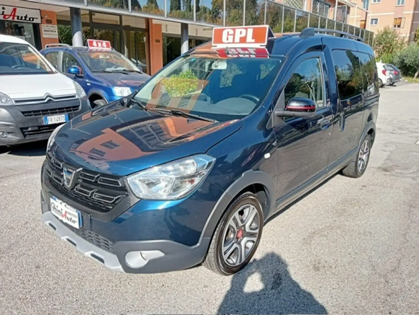 Dacia Dokker 1.6-110 CV GPL STEPWAY AUTOCARRO N1 4 POSTI Bleu - 1