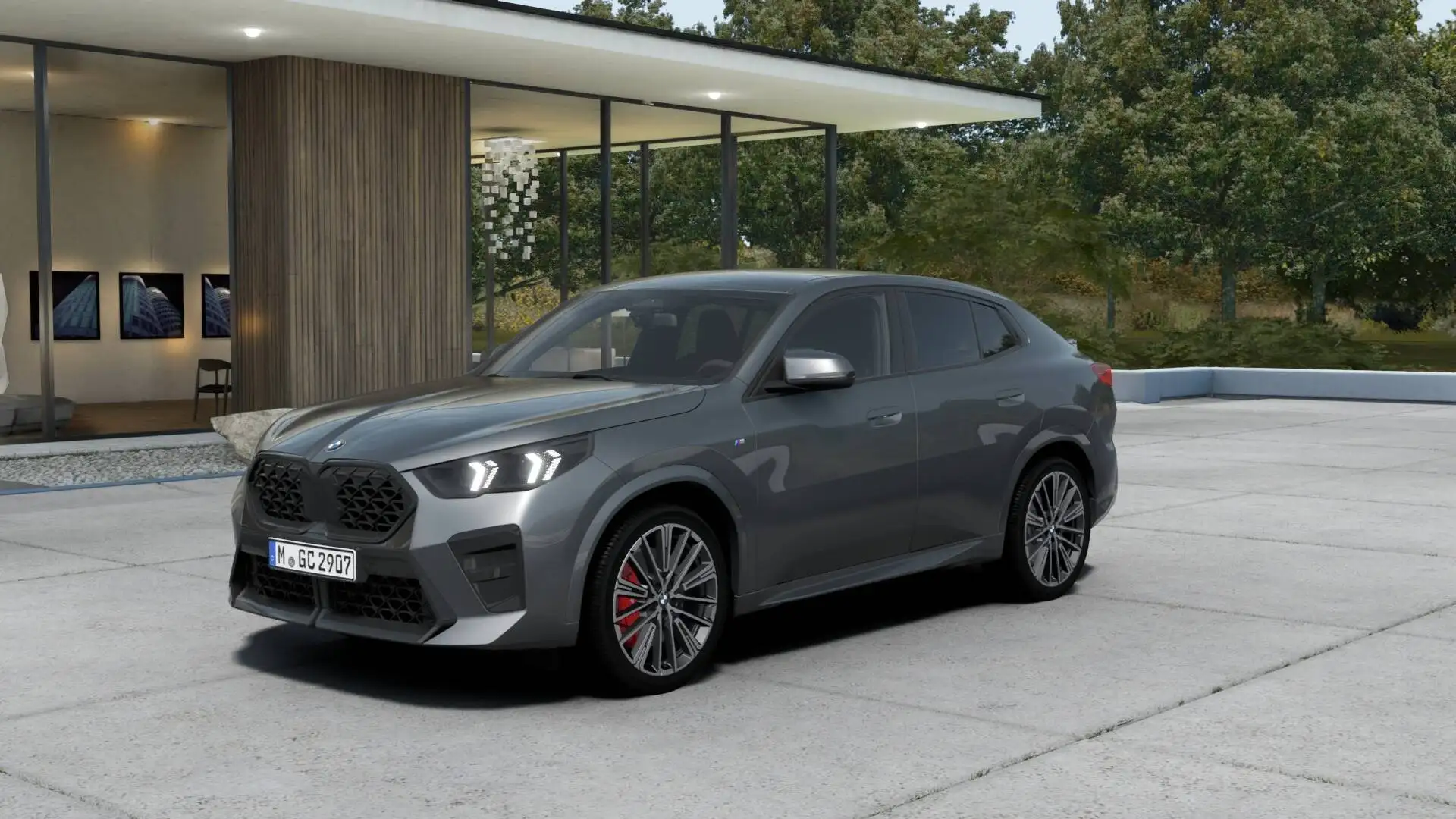 BMW X2 sDrive20i M-Sport Pro AHK Adapt.-LED Harman/Kardon Grau - 1