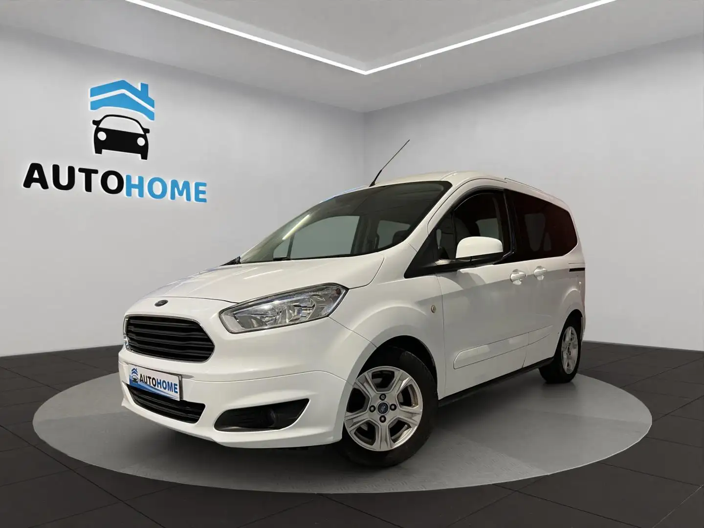 Ford Tourneo Courier 1.0 Ecoboost Trend Blanc - 1