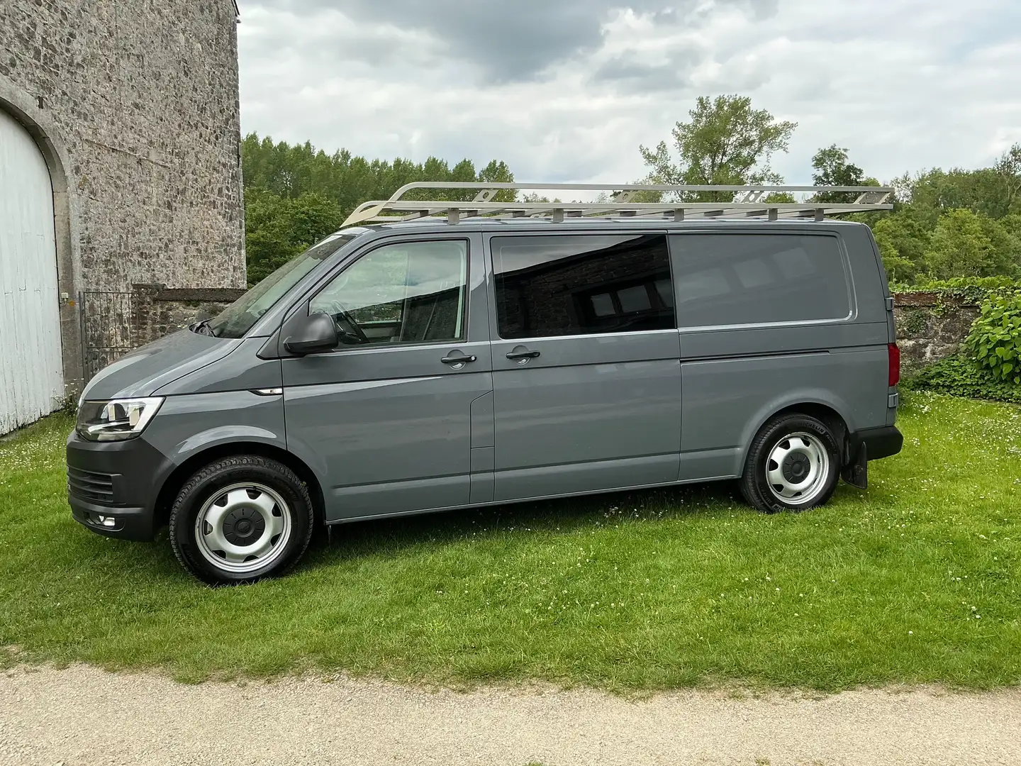 Volkswagen T6 Transporter Transporter T6 DSG Lang Grijs - 1