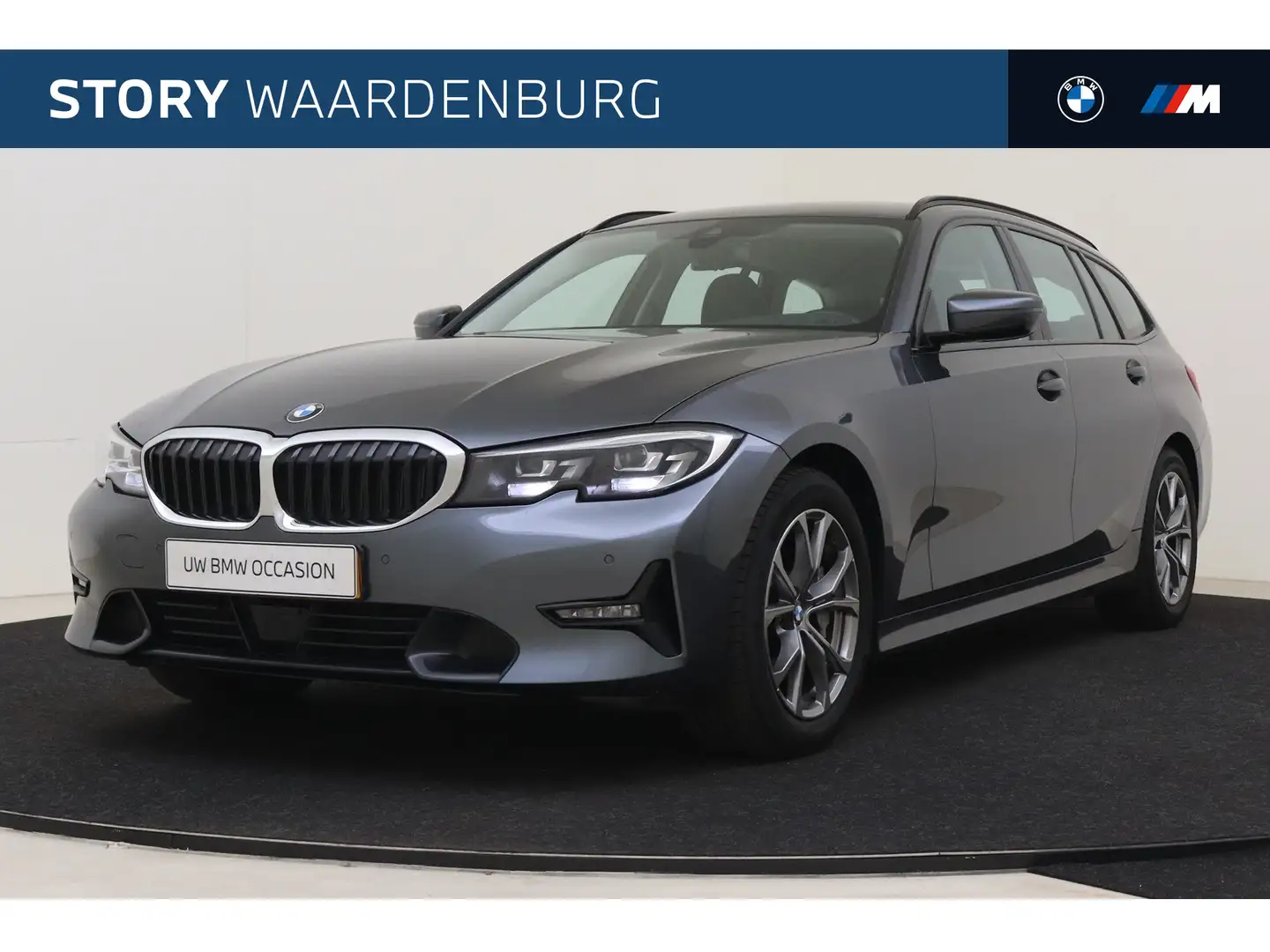 BMW 330 3 Serie Touring 330i Sport Line Automaat / Sportst Grijs - 1