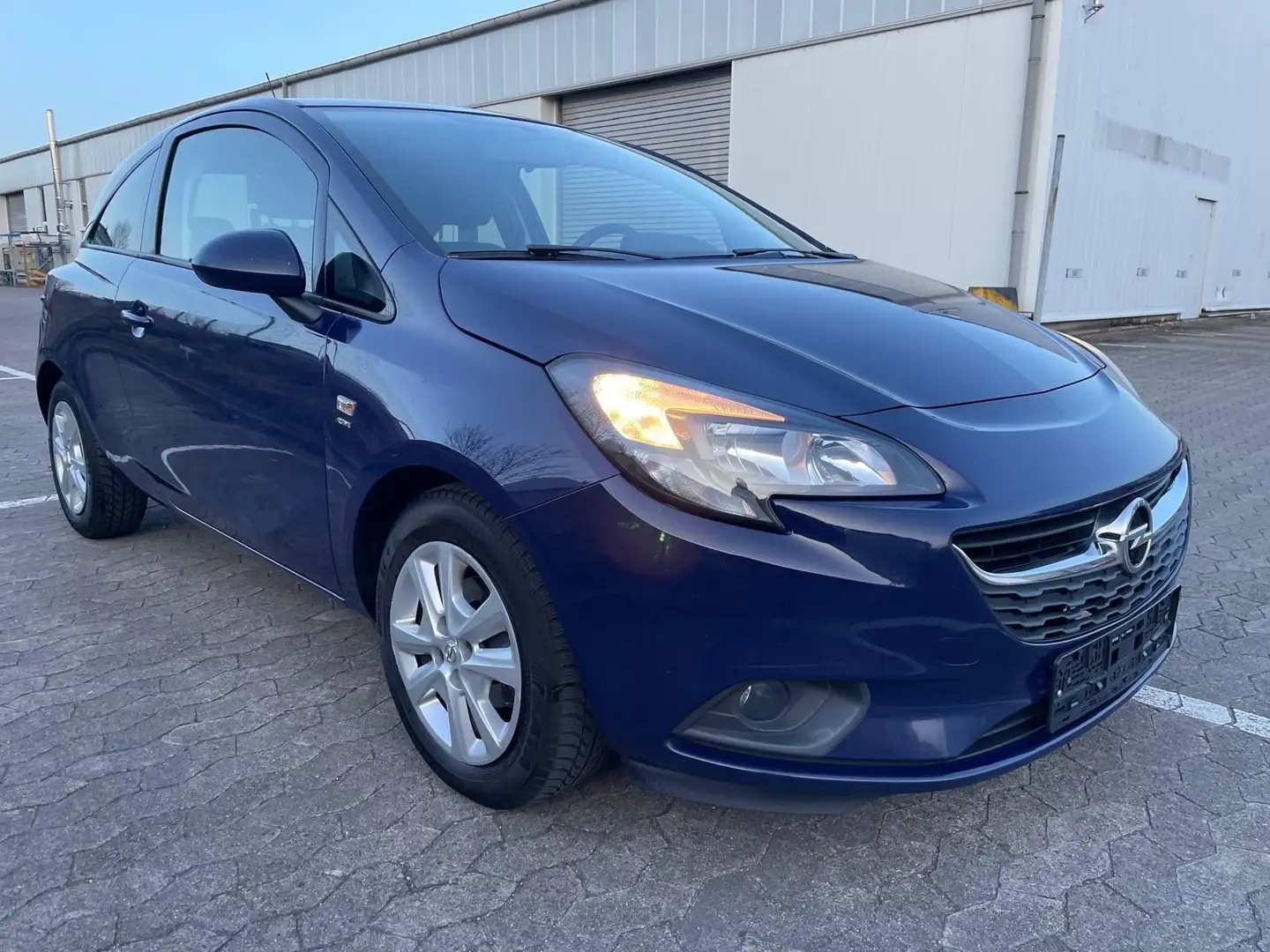 Opel Corsa E Active 1 Hand * Klima * TÜV-AU Neu Azul - 1