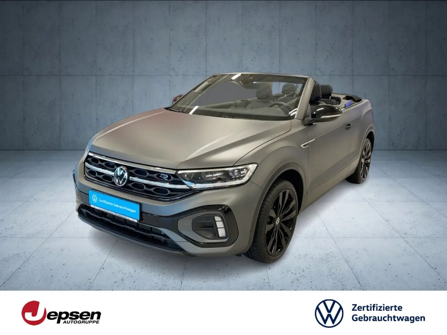 Volkswagen T-Roc Cabrio Edition Grey 1.5 TSI DSG ACC+DCC+Nav Grau - 1