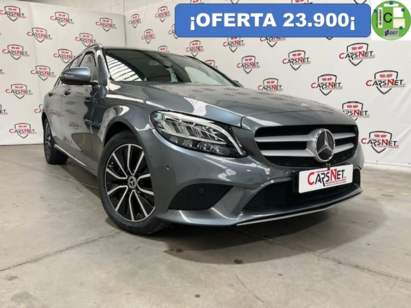 Mercedes-Benz C 220 Estate 220d 9G-Tronic Szary - 2