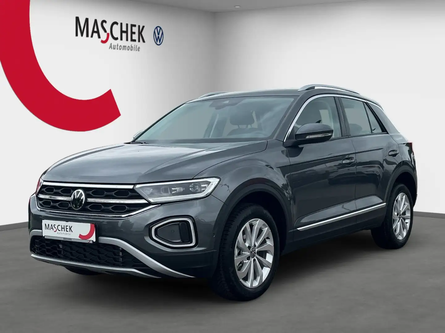 Volkswagen T-Roc Goal Navi LED AHK ACC Kamera ACC ParkAss. FLA AHK Grau - 1