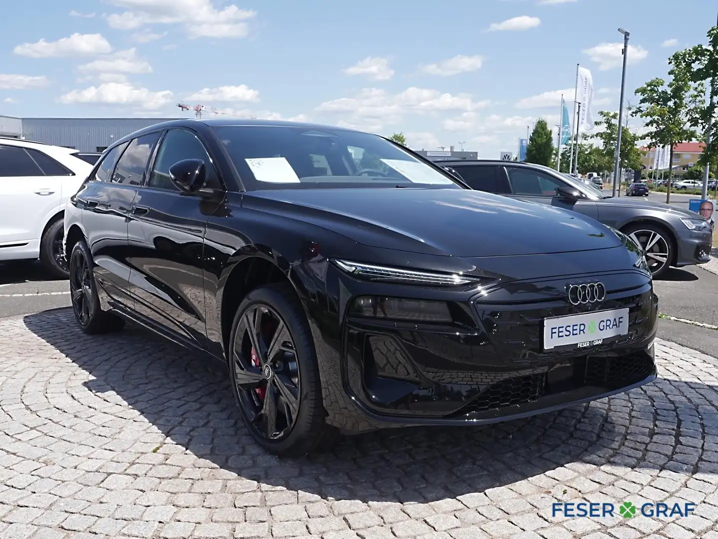 Audi S6 Avant e-tron Navi 4xSHZ ACC AHK Sitzbel. 21" Schwarz - 2