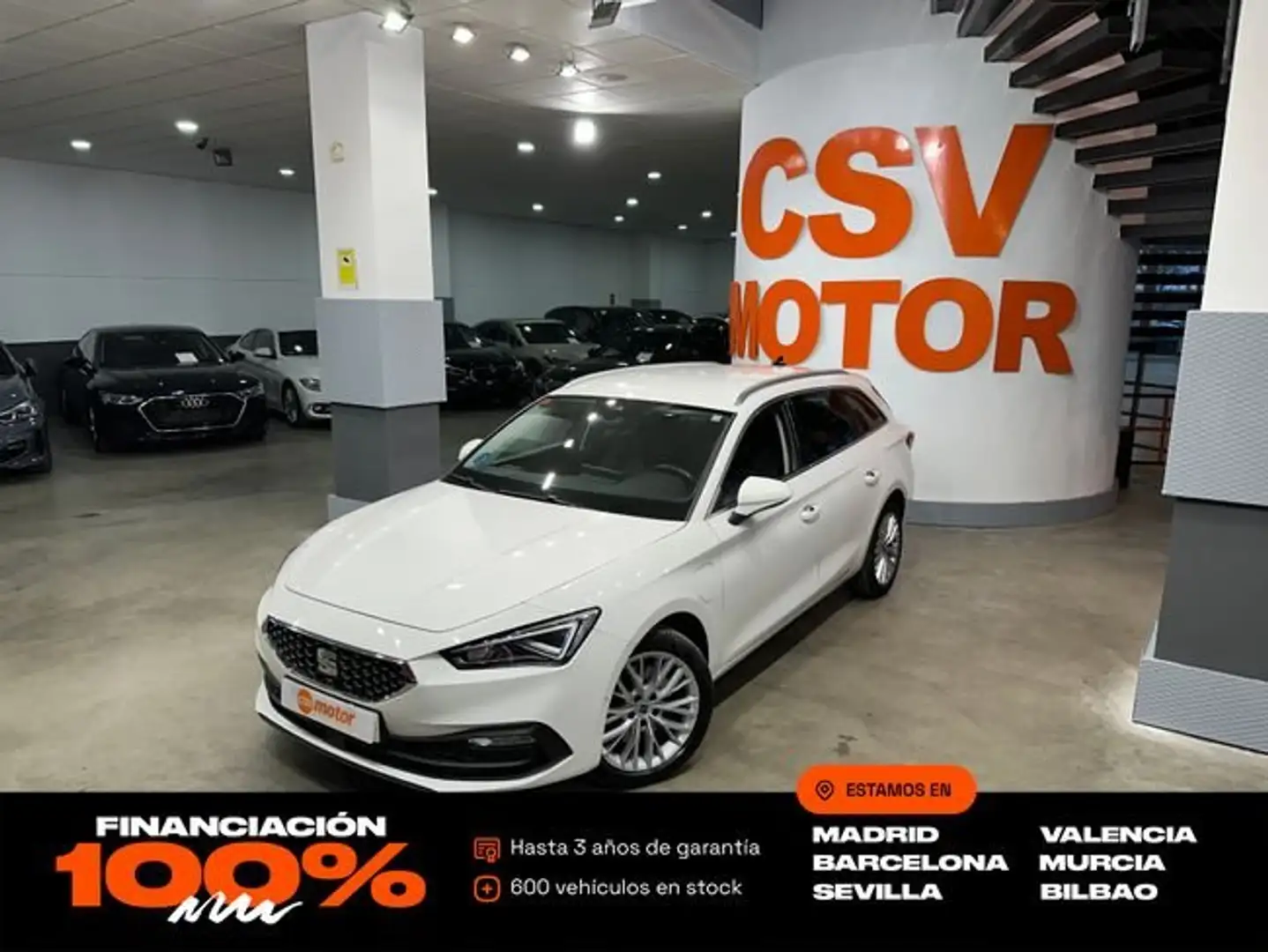 SEAT Leon SP 1.4 e-Hybrid DSG S&S Xcellence Blanc - 1