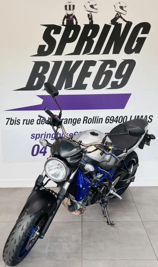 Suzuki SV 650 Bleu - 2