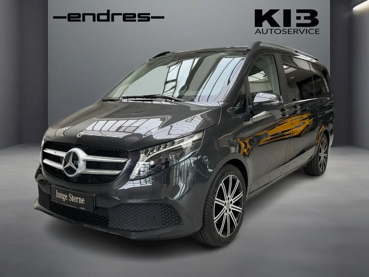 Mercedes-Benz V 300 d lang Edition +LED+KAMERA+CARPLAY+ Grijs - 1