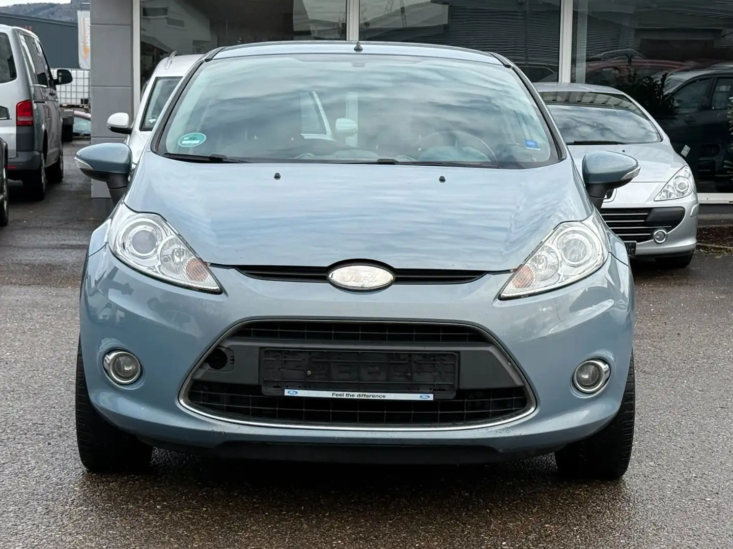 Ford Fiesta Trend-1.4-LPG-5 Türig-Klima-Alu 16"-BC Grau - 2