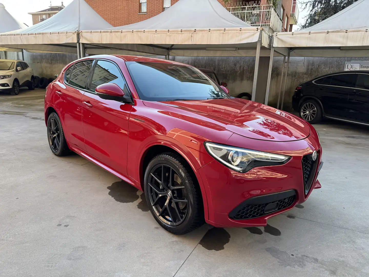 Alfa Romeo Stelvio 2.2 Turbodiesel 210 CV AT8 Q4 Veloce Rojo - 2