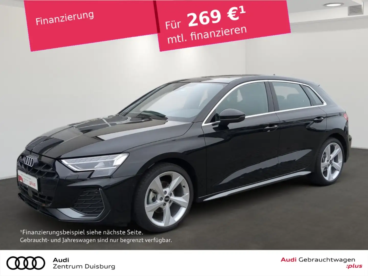 Audi A3 Sportback 35 TDI S line  Sound System Sonos / Matr Zwart - 1
