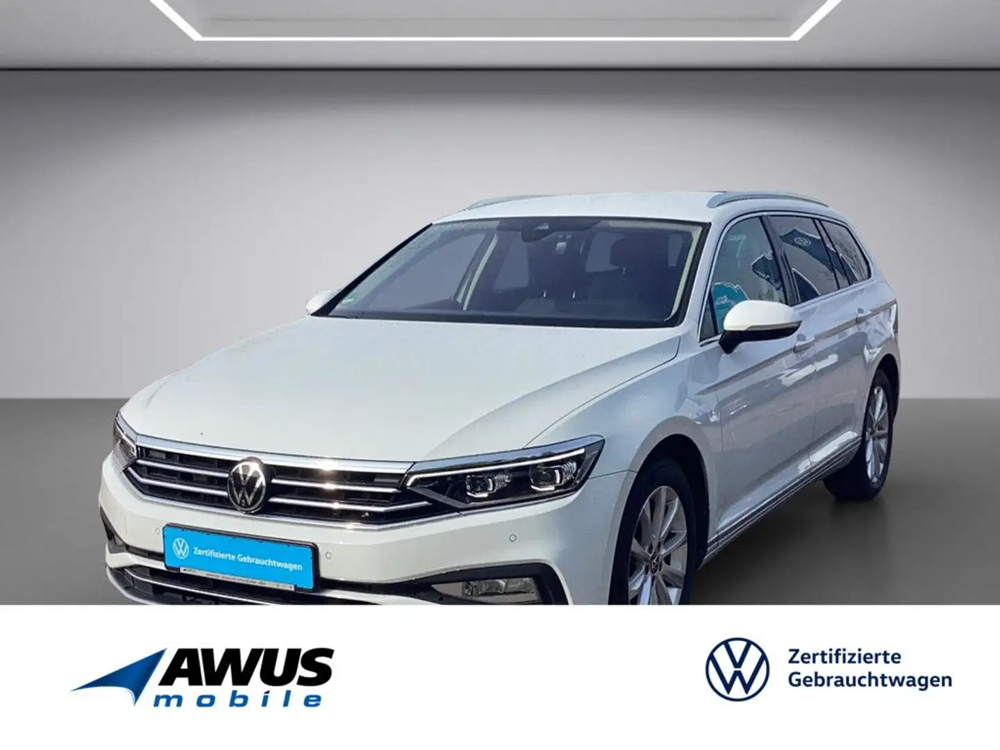 Volkswagen Passat Variant 2.0TDI DSG 4Motion Elegance AHK Weiß - 1
