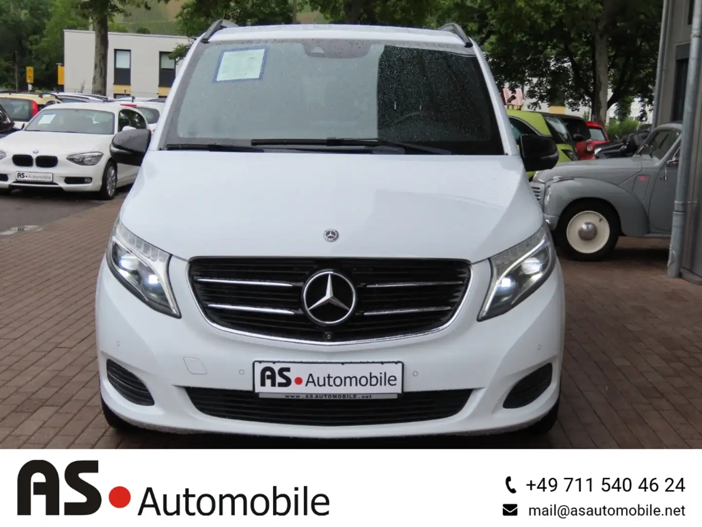 Mercedes-Benz V 250 BT d AVANTG.lang AMG 1.Hd*Pano*360°Kam Weiß - 2