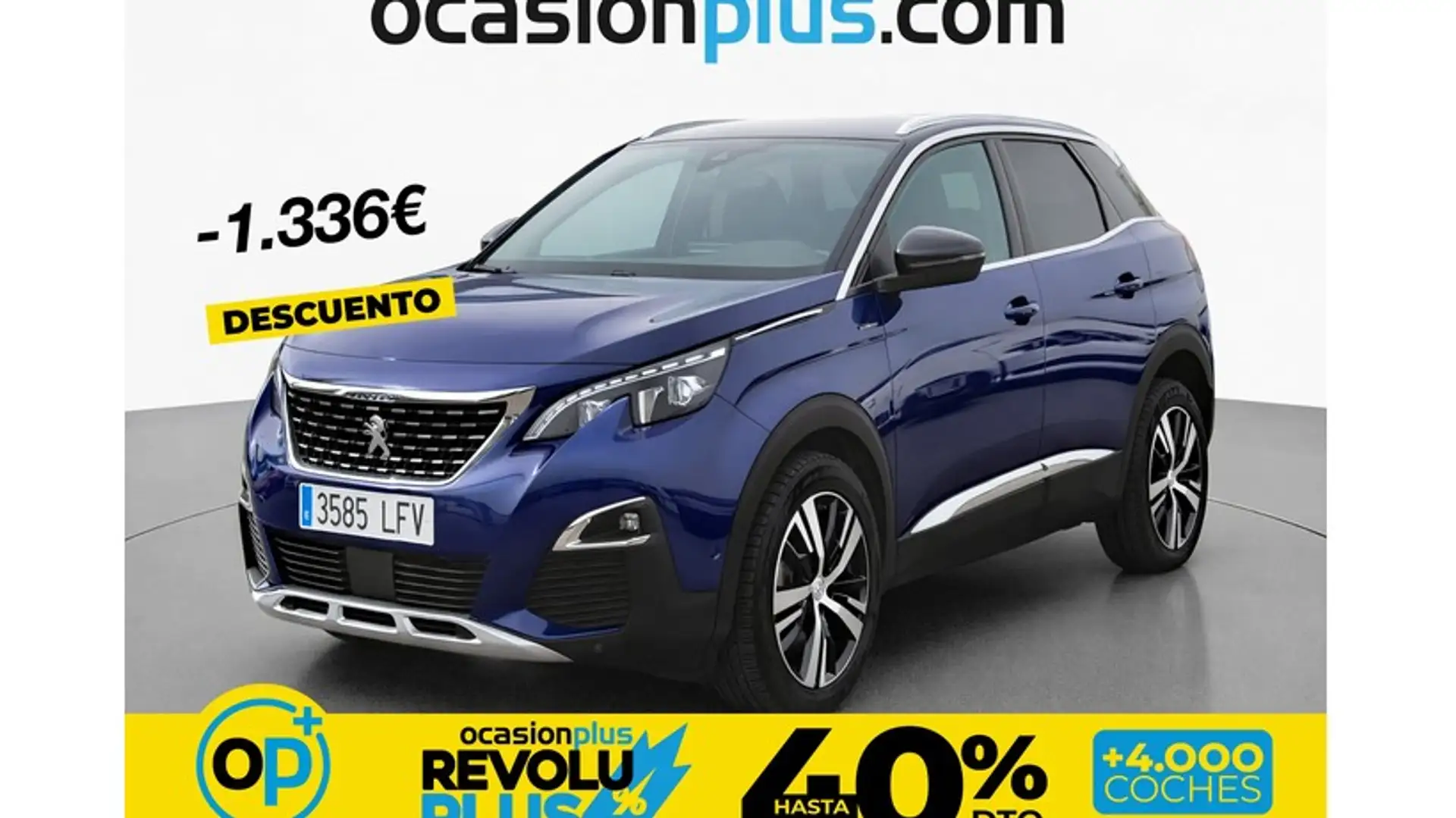 Peugeot 3008 1.2 S&S PureTech GT Line 130 Blau - 1