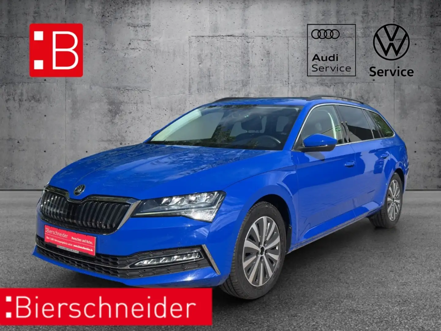 Skoda Superb Combi 1.4 TSI iV DSG Ambition DIGITAL LED NAVI PDC Blau - 1