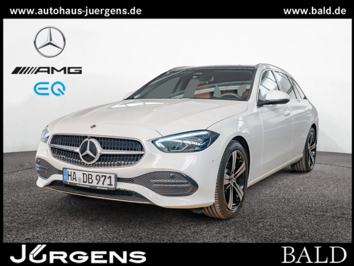 Mercedes-Benz C 180 T Avantgarde/LED/360/Pano/AHK/Totw/Distr Blanco - 1
