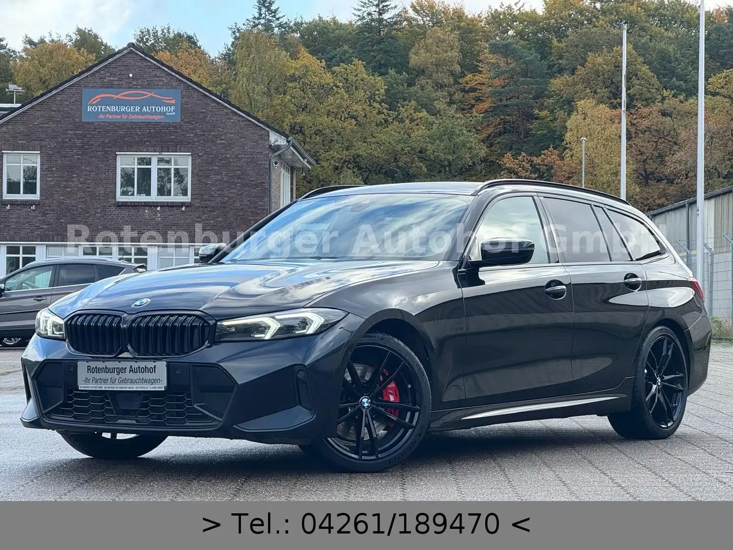 BMW 320 D*TOURING*M-SPORT*HEAD-UP*ACC*LED*LEDER*1.HD* Noir - 1