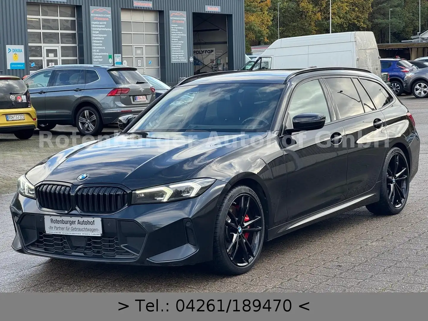 BMW 320 D*TOURING*M-SPORT*HEAD-UP*ACC*LED*LEDER*1.HD* Noir - 2