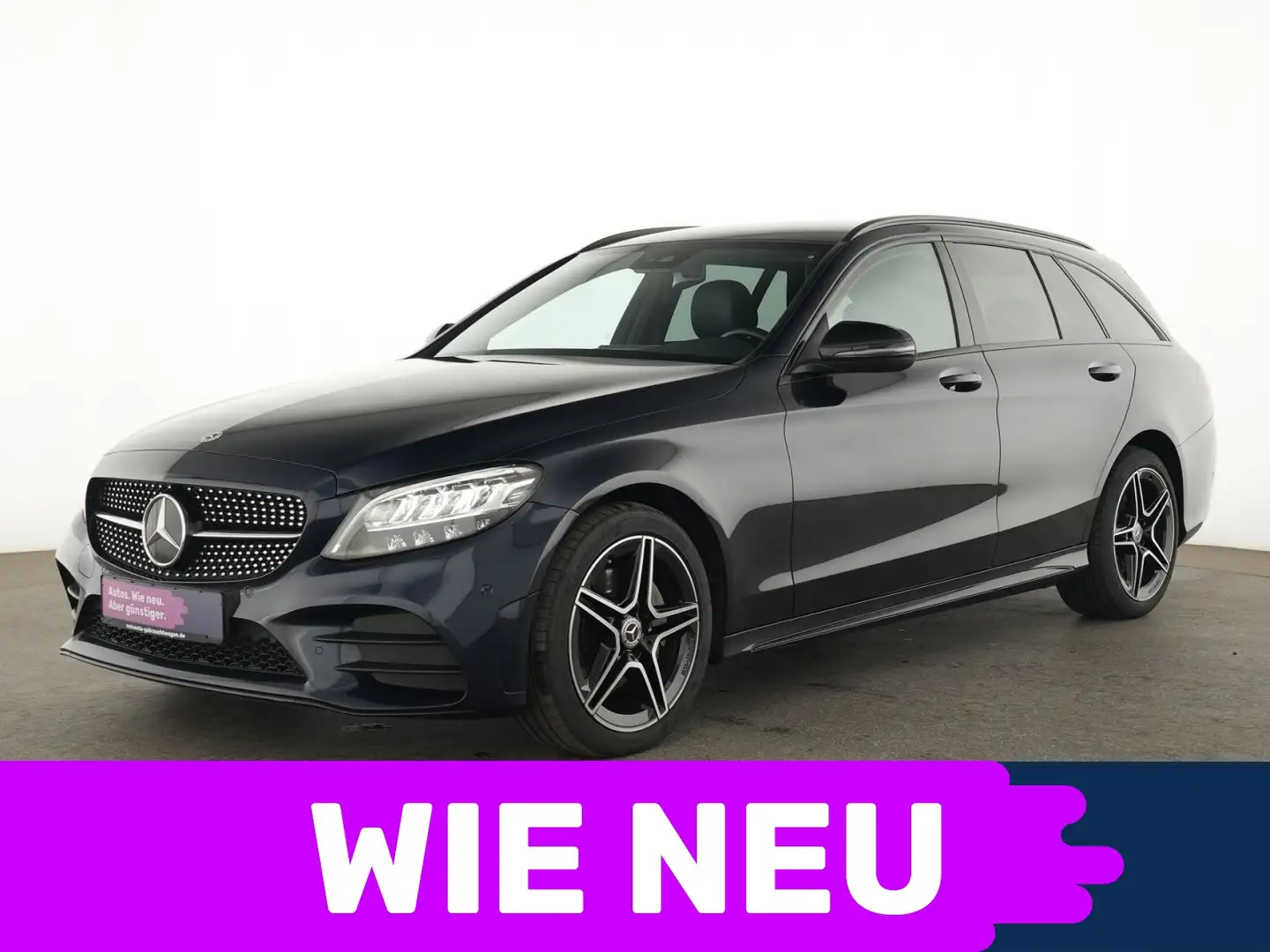 Mercedes-Benz C 220 d AMG Line 4Matic|Night Paket|Business + Bleu - 1