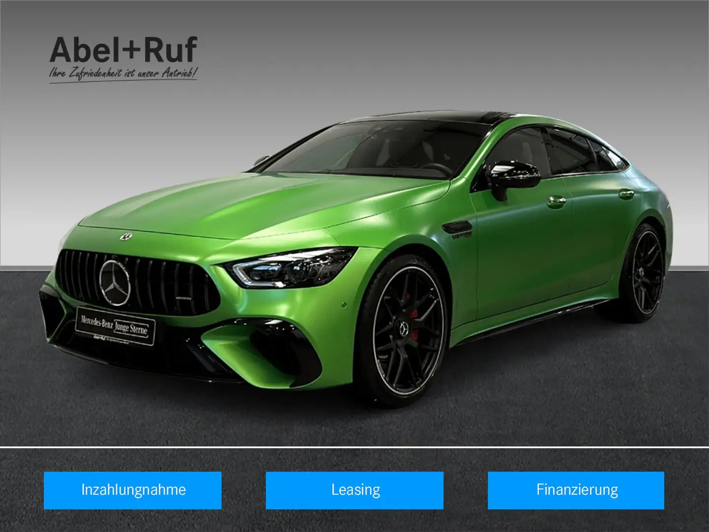 Mercedes-Benz AMG GT GT 63 AMG 4M DISTR+NIGHT+Pano+Burme+StHz+AHK+360 Green - 1