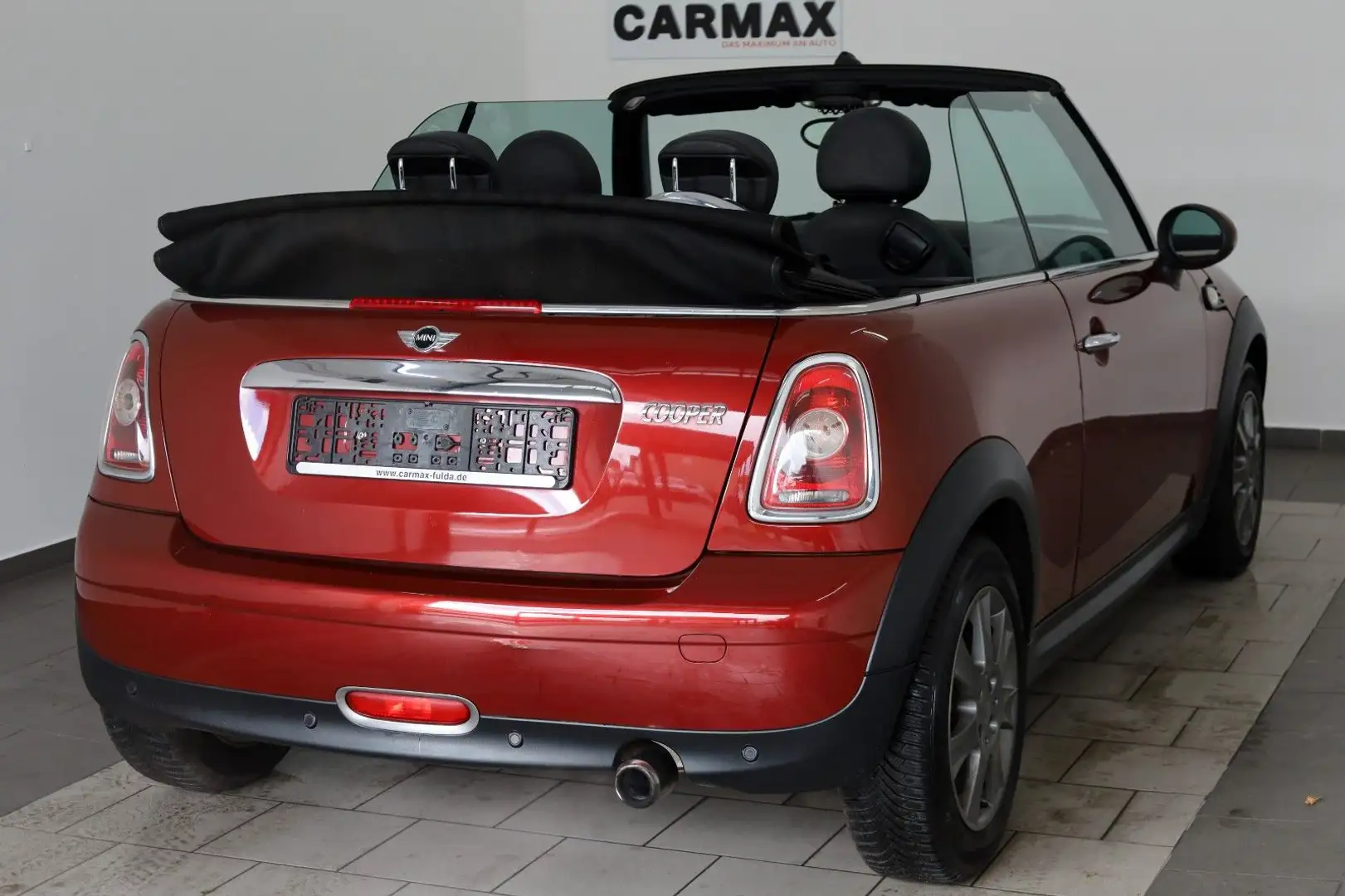 MINI Cooper Cabrio Leder,Navi,Xenon,SH,PDC,SR+WR Rot - 2