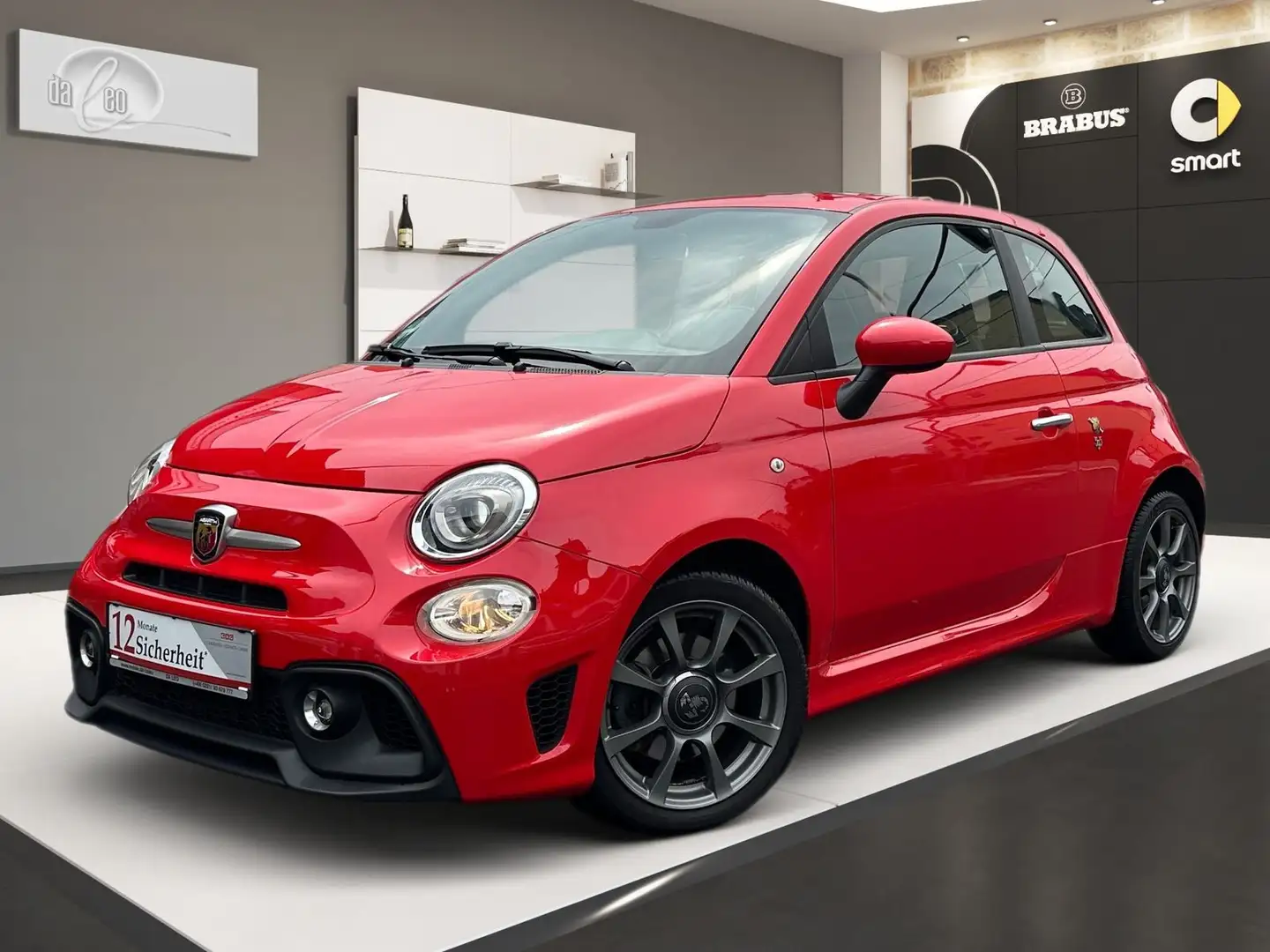 Abarth 500 595 1.Hand Digitales Tacho Car-Play Klima Rosso - 1