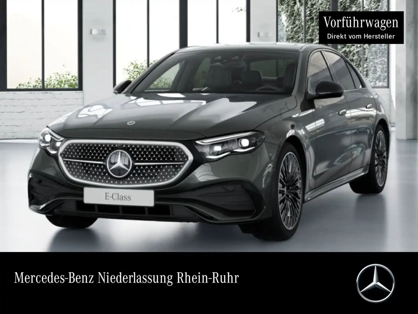 Mercedes-Benz E 450 d 4M AMG Sportpaket Night AMG 20" Distronic Grau - 1