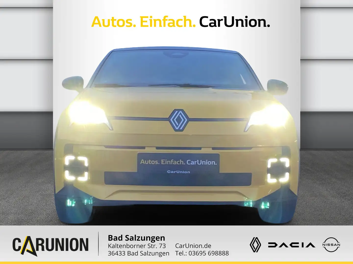 Renault R 5 E-Tech 100% elektr. Techno 150 Comfort Range Gelb - 2