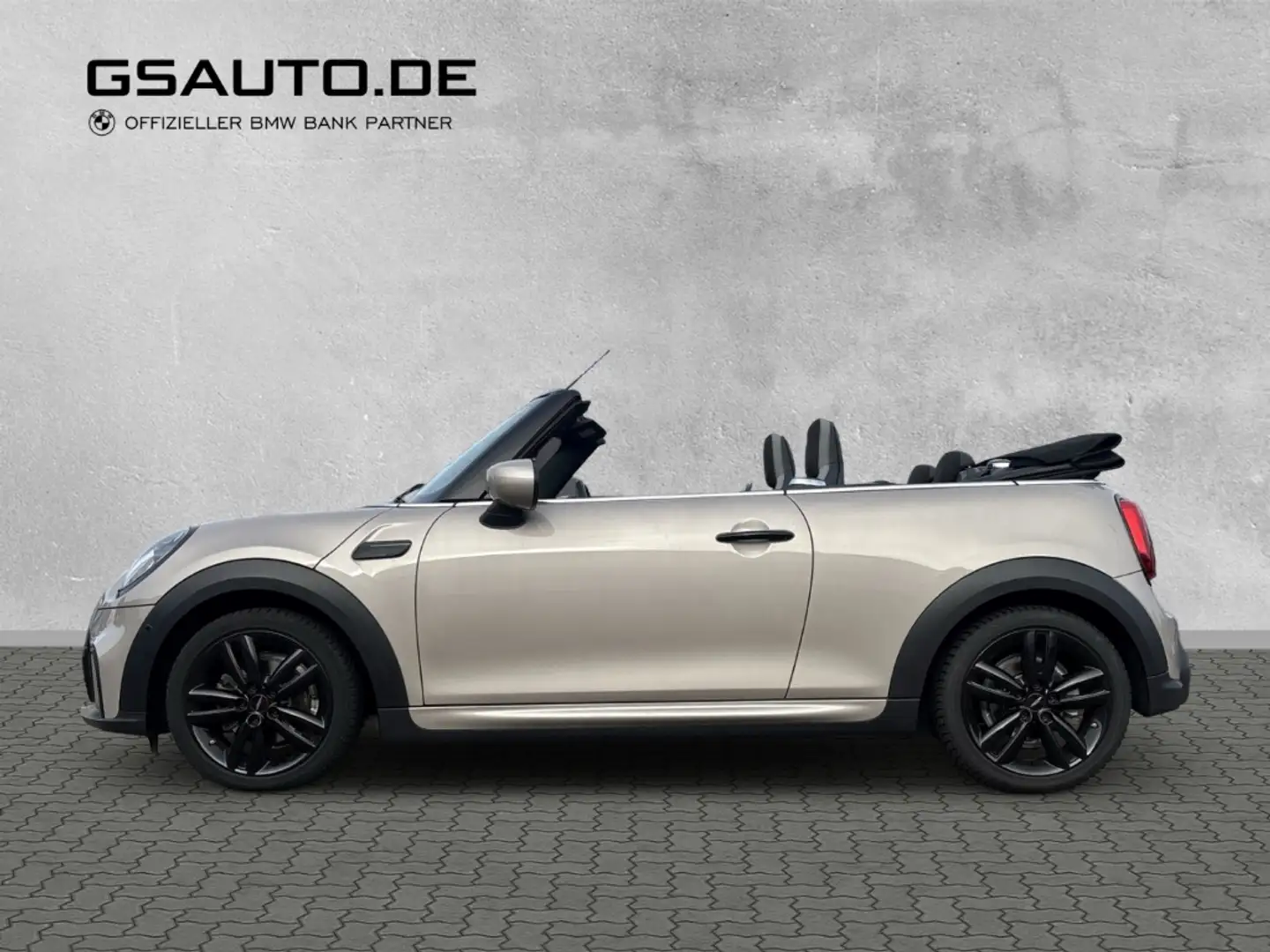 MINI Cooper Cabrio JCW Aut.Navi+HUD Kam.LED H&K Leder Grau - 2