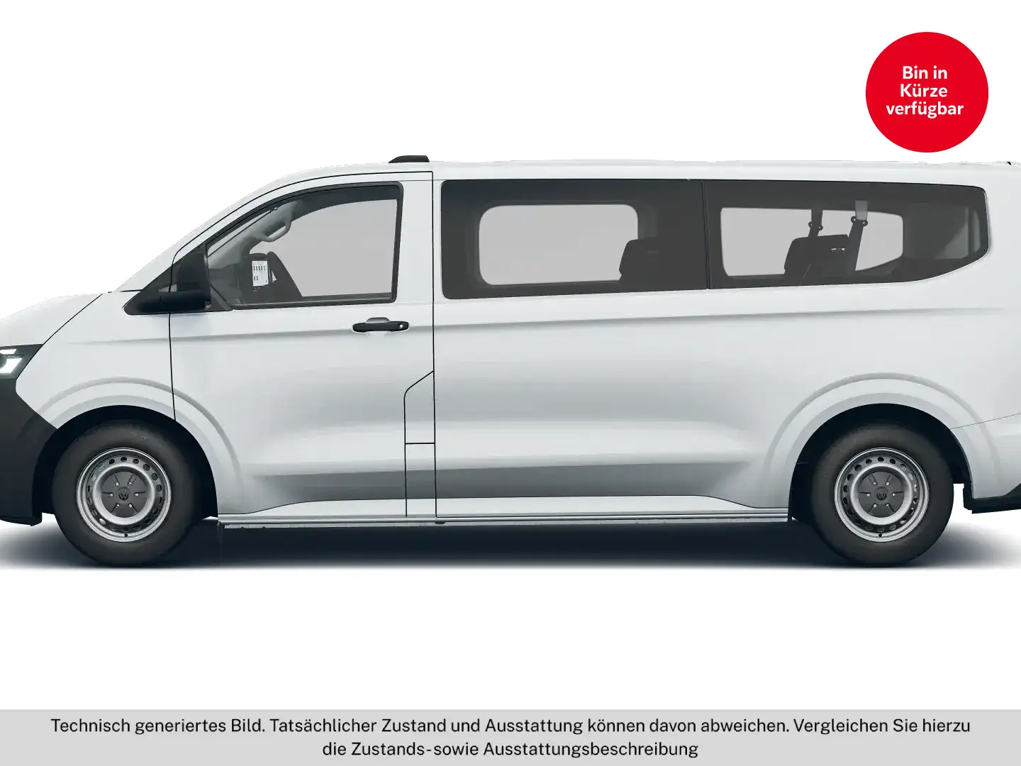 Volkswagen Transporter Kombi LR TDI Weiß - 2