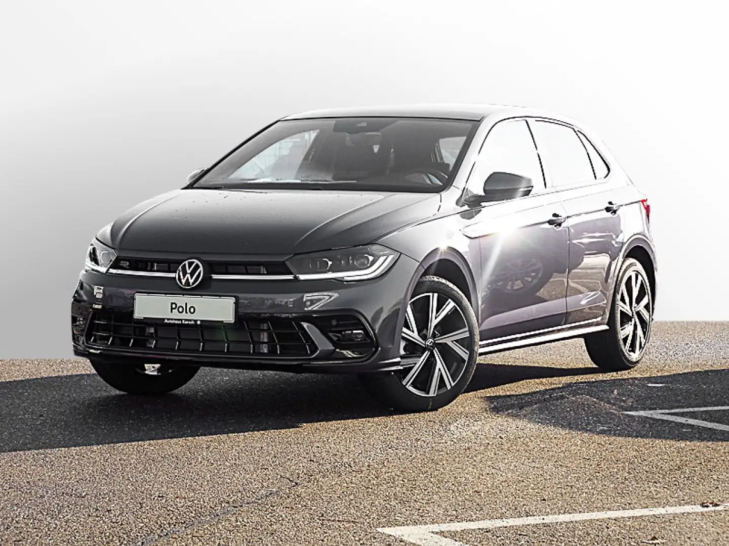 Volkswagen Polo R-Line 1.0 TSI DSG IQ.DRIVE, PANOR.DACH Navi Grau - 2