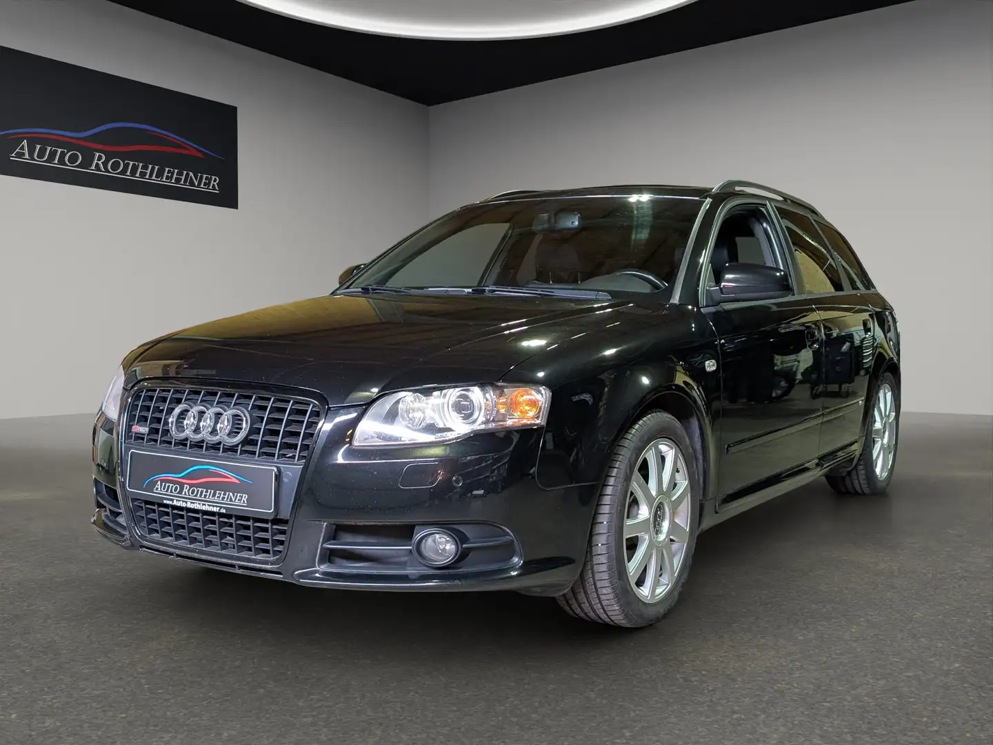 Audi A4 A4 Av 2.0T quat S-Line*TÜV+Service neu*Garantie Noir - 1
