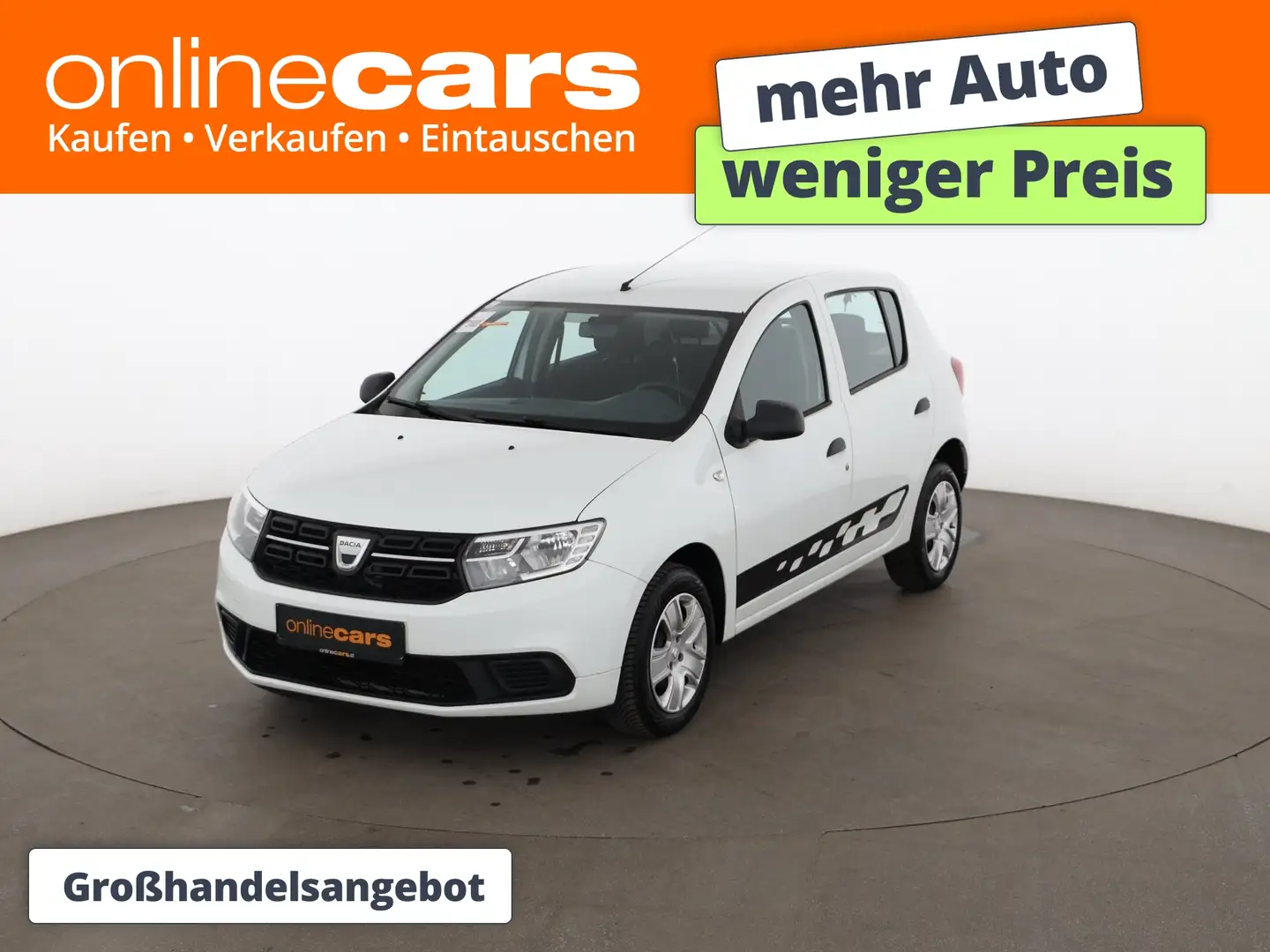 Dacia Sandero II 1.0 SCe 75 RADIO Weiß - 1