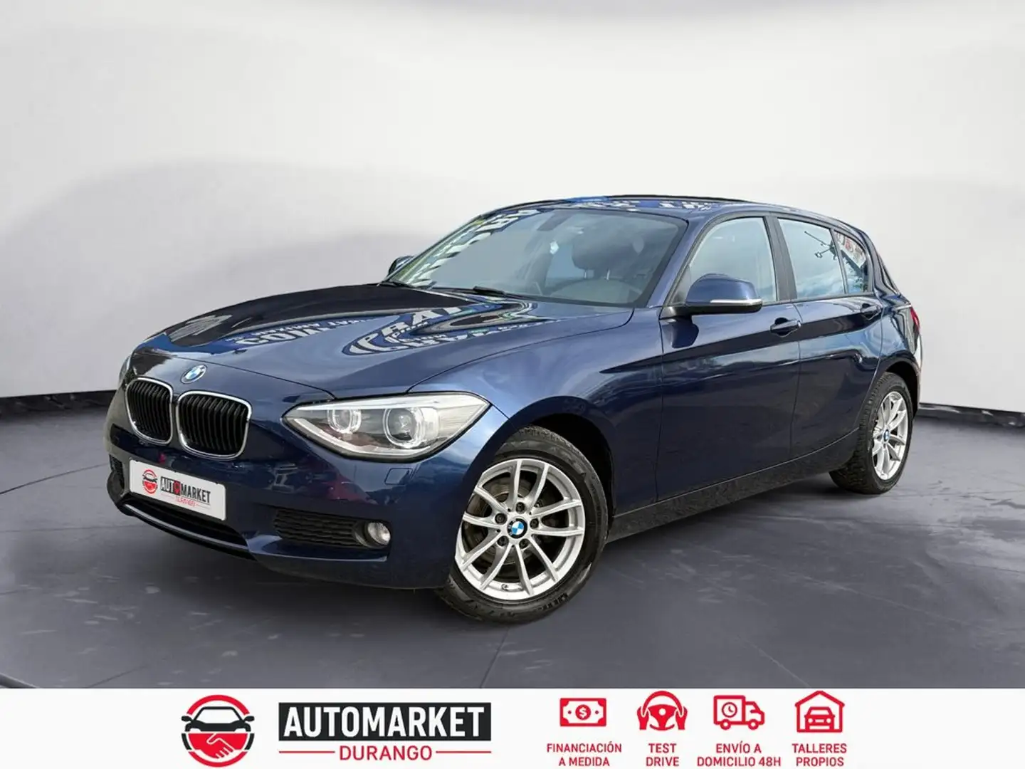 BMW 118 118dA Azul - 1